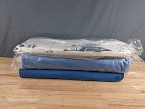 lot 249 image: Collection of Duck and Blue Themed Bolts of Fabric - Z