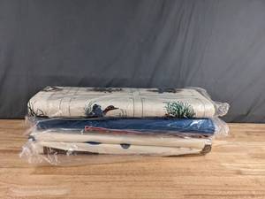 lot 246 image: Collection of Duck and Water Themed Bolts of Fabric - Z