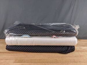 lot 229 image: Collection of Black and White Themed Bolts of Fabric - Z