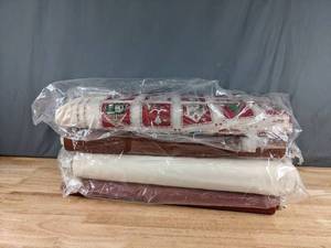 lot 231 image: Collection of Christmas Themed Bolts of Fabric - Z