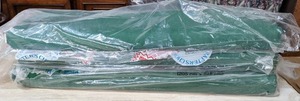 lot 432 image: Three Bolts of Solid Green Fabric - Z