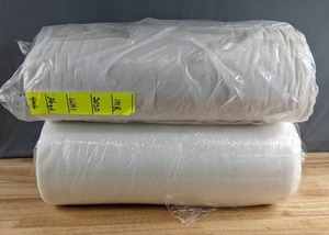 lot 330 image: Two Large Bolts of White Fabric - Z