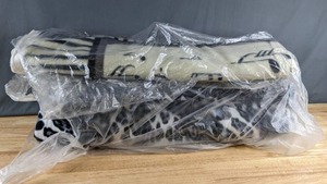 lot 309 image: Two Bolts of Fleece Fabric (Music Notes & Animal Print) - Z