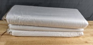 lot 319 image: Three Bolts of White Fabric (Quilt Club Cotton Sateens) - Z