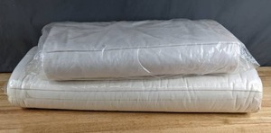 lot 307 image: Two Bolts of White Flannel Fabric - Z