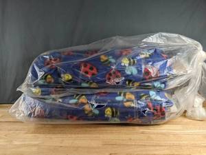 lot 270 image: Collection of Bumble Bee and Lady Bug Themed Bolts of Fleece - Z