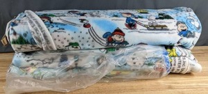 lot 276 image: Two Bolts of Charlie Brown Christmas Fleece Fabric - Z