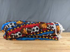 lot 260 image: Collection of Play Ball Themed Bolts of Fleece - Z