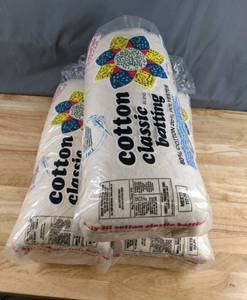 lot 339 image: (3) Bags of Cotton Classic Blend Batting - Z