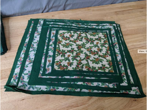 lot 260A image: Collection of Unfinished Potholders & Placemats - Z
