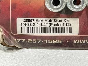 Kart Hub Stud Kit