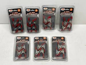 2 Mini Spring Clamps