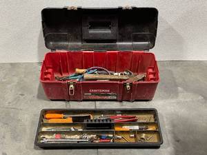 Craftsman Tool Box and Tools