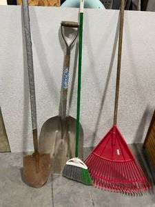 Shovels and Rake