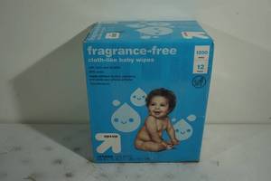 lot 97 image: Up & Up Fragrance Free Baby Wipes - 1200 Count
