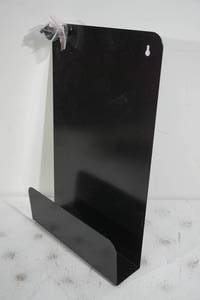 lot 79 image: Black Metal Wall Hanging Organizer