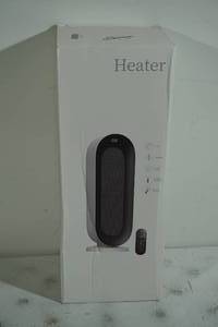 lot 115 image: NEW 1500w Tower Heater with Remote