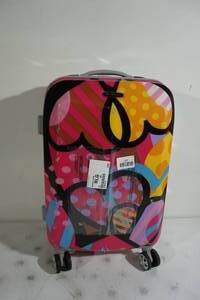 lot 137 image: NEW Fox Luggage Bullet 20 ABS Carry On Luggage