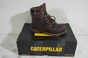 lot 149 image: Cat Footwear Kenzie Steel Toe Boots - Womens 5