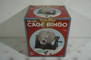 lot 154 image: Pressman Deluxe Bingo Cage