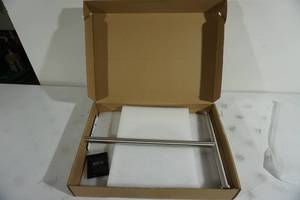 lot 173 image: NEW KES Free Standing Towel Rod