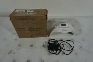 lot 171 image: Professional Gel Polish LED Nail Dryer Lamp