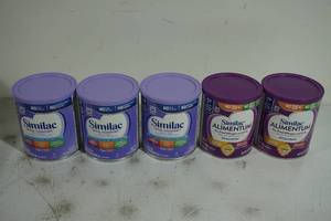 lot 239 image: Similac Total Comfort and Alimentum Unopened Baby Formula Cans