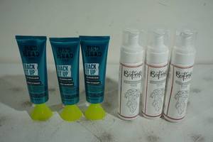 lot 240 image: Bed Head TIGI and Botanika Mousse