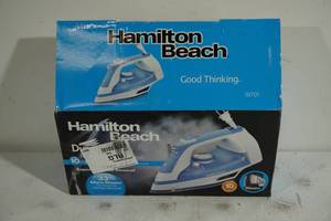 lot 168 image: NEW Hamilton Beach Durathon Nonstick Iron