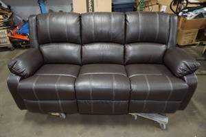 lot 205 image: NEW ACME Zuriel Reclining Sofa