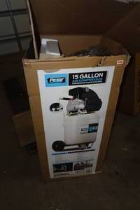 lot 219 image: NEW Pulsar 15 Gallon Vertical Tank Air Compressor