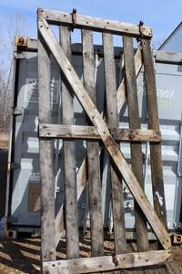 Wood Stockyard Gate, Came Out Of South Saint Paul Union Stock Yard At Least 100 Years Old