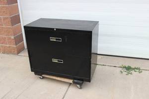 Steel 2 Drawer Filing Cabinet
