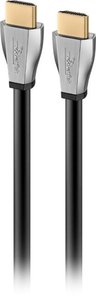 Rocketfish - 4 4K UltraHDHDR In-Wall Rated HDMI Cable - Black