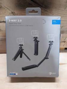 GoPro - 3-Way 2.0 19.5 Tripod - Black
