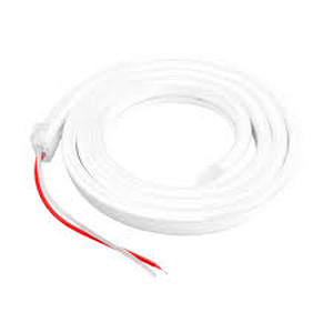OutdoorIndoor 16.4 ft. Plug-In Warm White LED Rope Light Flexible Wire Neon LED Strip