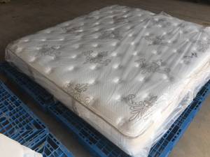 lot 9 image: Brand New Stearns & Foster Joy Luxury Firm King Mattress