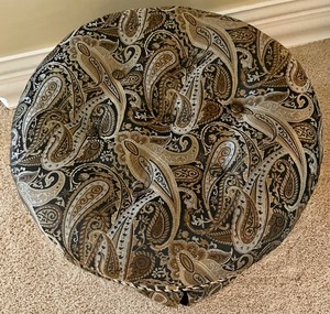 lot 48 image: Outstanding Upholstered Ottoman