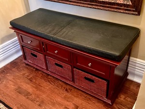 lot 67 image: Storage Ottoman