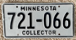 lot 78 image: Lincense Plates