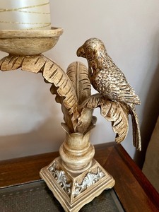 lot 185 image: Bird Themed Candle Holders