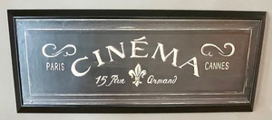 lot 108 image: Theater, Gallerie and Cinema Decor