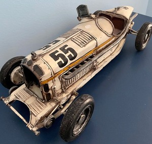 lot 93 image: Metal Race Car Decor