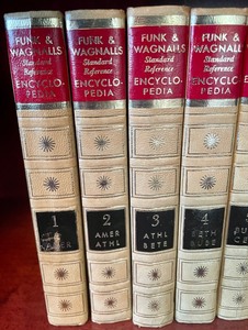 lot 199 image: Funk and Wagnalls Encyclopedias