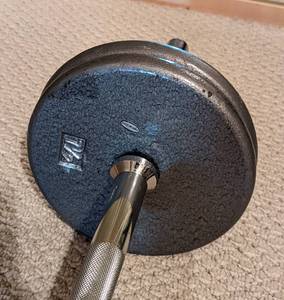 lot 165 image: Weight Bar and Weights