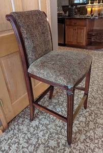 lot 170 image: Bombay Upholstered Barstool