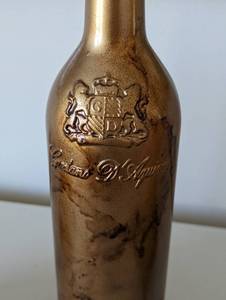 lot 229 image: Decorative Bottle and Candles