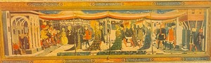 lot 321 image: Antiqued Florentine Plaque