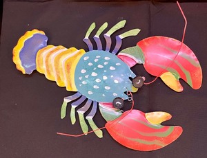 lot 296 image: Whimsical Metal Wall Art