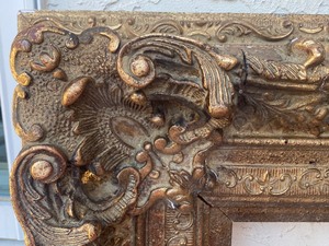 lot 359 image: Wow Statement Piece Extra Large Gilded Frame